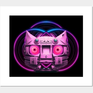 Techno Cat - Dj Dope - Techno Music - Clubbing - Dance Posters and Art